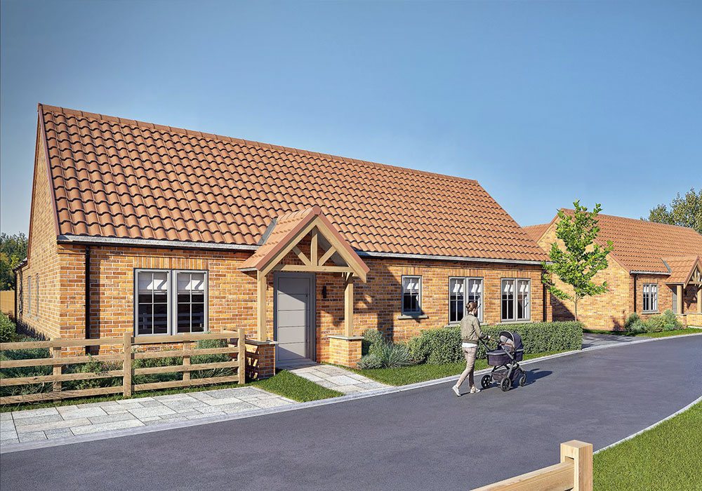 Quadring Street new build development