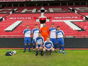 A Proud Day for Our 5-A-Side Team
