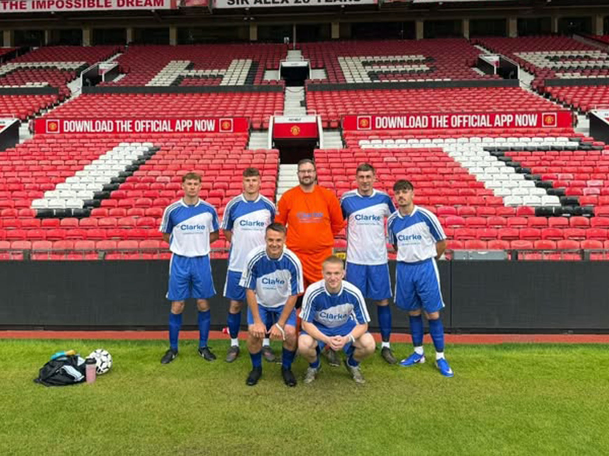 A Proud Day for Our 5-A-Side Team