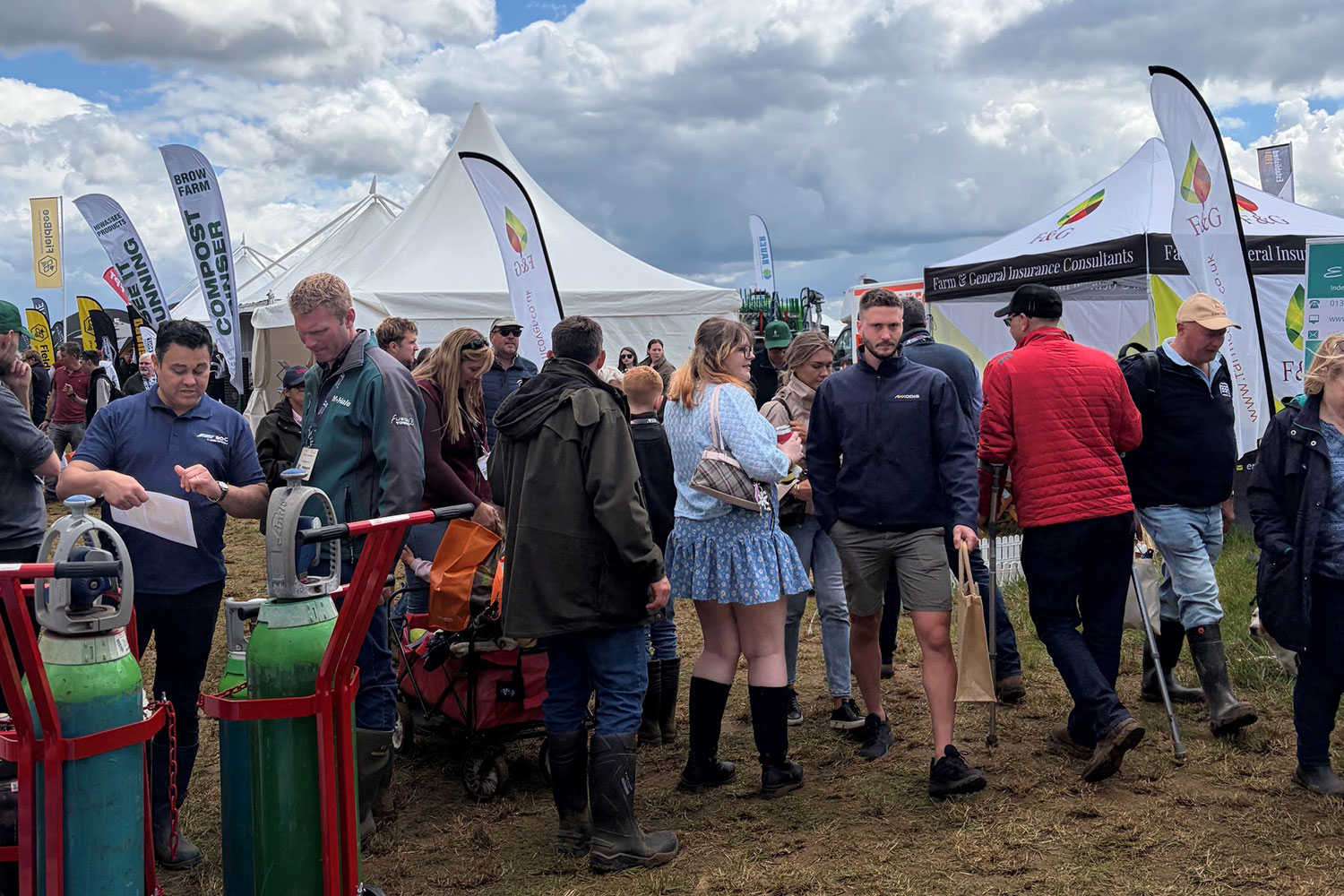 Cereals Show at Diddly Squat Farm in Oxfordshire